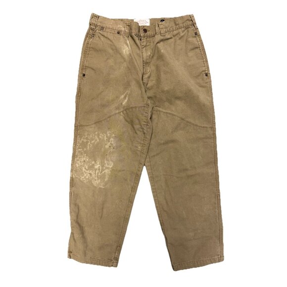 CC Filson Co Canvas Pants Mens 36 (32x28) Tan Outdoor - Picture 1 of 16
